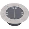 YRCHang Faretto a Incasso Solare Giardino Esterno, 8/12/16/20 LED luce solare confezione da faretti solari da incasso a terr,Lampada solare per Prato, Vialetto, Scala, Paesaggio(Size:Luce bianca,Color:8W)