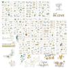 Luxvara 400+ Adesivi per Libri Degli Ospiti di Nozze, 16 Fogli Adesivi Cuore, Adesivo per Matrimonio, Adesivo Nuziali, Adesivis d'Amore per Album di Foto Libro degli Ospiti, Biglietti, Regali (Verde + Oro)