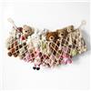 xyuayamz Amaca Portaoggetti per Giocattoli, Peluche Giocattolo Amacas, Scaffale Portagiochi Rete di Immagazzinaggio Amaca, Organizer da Appendere per Giocattoli di Peluche, Bianco