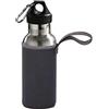 ILSA Borraccia Termica in Acciaio Inox 18/10, Bottiglia Termica Colorata, Doppia Parete, Custodia, Moschettone - 35/50/75 cl (75 cl, Grigio)