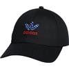 adidas Originals Relaxed Strapback Cap, Black, One Size
