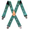 Barnwell Bretelle - Verde Golf Putting Ferri Bretelle Bretelle Bretelle Heavy Duty Metallo Clip 50mm Larghezza Regolabile Elastico Lavoro
