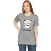Andii His Bubu Holding Slipper Graphic Tee Bubu and Dudu - Design adorabile per gli amanti del divertimento maglietta unisex in jersey, Rosa, S