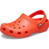 Crocs,Unisex Bambini,Classic Clog K,Arancione Shocking,36-37
