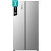 Hisense MS91558EI Frigorifero Side by Side, Grande capacità 544 litri, Inox, Total No Frost, Classe E, Motore Inverter, Controllo Elettronico Touch, Cassetto Fresh Crisper