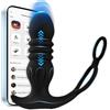Aurapleasure Controllo APP Vibratore Anale per Uomo Massaggiatore Prostatico