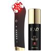 FAQ 402 dispositivo doppia microcorrente per lifting e rassodamento viso + P1 Manuka Honey primer 30 ml- skincare set massaggiatore viso antirughe, tonificazione & drenaggio