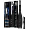 FOREO issa 4 plus Spazzolino Elettrico Sonico - Bundle 4-in-1 Ricaricabile con AI, Testina Ibrida Silicone e Polimero Extra, Setole Morbide, Sbiancante denti, Pulizia denti Ultra-Igienica