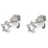 Mesnt Orecchini Donna Vintage, Orecchini a Lobo Stella cava, Argento
