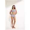 Calzedonia Slip Drappeggio Costume Premium Fit Blu