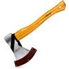 Xforst Ascia Accetta Spaccalegna Xforst 40 cm - Accetta per Legna, Bushcraft, Campeggio e Outdoor - Acciaio al Carbonio Forgiato, Manico in Frassino, DIN 5131, Fodero Incluso, 600 g - UW600C xx