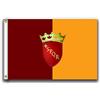 Home King Bandiera Roma 0,9 x 1,5 m, 100% Poliestere, Testa in Tela con Occhielli in Metallo