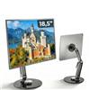 Feising Supporto iPad Scrivania Magnetico Braccio Tablet per Monitor Portatile VESA per scrivanie fino a 11" 12,9" 15,6" 16" 17,3" 18,4" 18,5" 22" pollici, regolabile, pieghevole, girevole (18.4in)