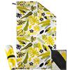 Hexify Telo Mare xxl 200x100 cm, Asciugamano Grande In Microfibra Ad Asciugatura Rapida, Telo Bagno Senza Sabbia, Coperta Da Spiaggia Donna (Giallo)