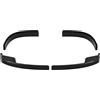 FourShow Protezione Bordi per Robot Tosaerba Segway Navimow i105e & i108e Bumper Tuning Protezione - Basta inserirlo, Non necessita di Colla, Nero