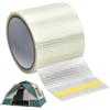 ECHOBUY Nastro Riparazione Tende da Sole 12m x 8cm Nastro di Riparazione per Teloni Nastro Adesivo Rinforzato in Fibra di Vetro per Teloni Tende Coperture Barche Adesivo per Strappi Impermeabile