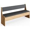 Vicco Gruppo panca ad angolo Roman, Rovere dorato, 166.6 x 41.5 cm