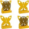 Moranduzzo - Set 4 Porta Zampironi Zephira in Metallo - Made in Italy, Prodotto di Design Italiano - Collezione Signora Flaim (Confezione 4 Pezzi)