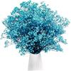 Gipizi Blu Gypsophila Essiccata, 43cm Naturale Fiori Secchi stabilizzata Oltre 3000 Boccioli, Gypsophila Secchi per Matrimonio, Decorazione della Casa, Fai da Te e Partito