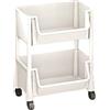 Zvn Zojne Carrello con ruote per bambini, organizer per carrello con ruote,Carrello porta libri per bambini, capacità - Scaffale per organizzazione di cancelleria per giocattoli con forte capacità di car