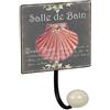 POMOLINE Appendiabiti da Parete Vintage Posti Porcellana Salle Bain Retro 100x155MM