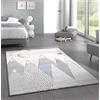 Merinos Tappeto per Bambini Tappeto con Montagne in Crema Grigio Blu Größe 80x150 cm