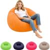 Bcuuozeeing Pouf gonfiabile - 103 x 60 cm, divano gonfiabile, per esterni, per interni, soggiorno, camera da letto, super morbido, poltrona relax