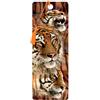 3D LiveLife Segnalibro - Strisce di Tigre di Deluxebase. Segnalibro Tigre dotato di grafica 3D lenticolare realizzata dal rinomato artista Steven Michael Gardner