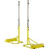 SCHIAVI SPORT IMPIANTO MINIVOLLEY/BADMINTON ACCIAIO TRASPORTABILE