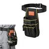 fuxunamz Marsupio Porta Attrezzi Borsa da Cintura per Attrezzi, Cintura Porta Attrezzi in Tela Oxford Cinture Porta Attrezzi Multi Tasche con Cinture Regolabile, per Elettricisti Falegnami Giardinieri