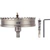 cenyb 145mm(5-11/16) frese a tazza per metallo punte trapano metallo 2 buchette pilota rivestite titanio. Per su metalli duri, acciaio inossidabile, ferro, placo, leghe di alluminio, sega a tazza per legno