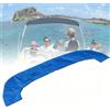 CMYAOYC Borsa per Riporre Il Tessuto di Ricambio per Il Bimini Top dell'Imbarcazione, Copertura Impermeabile con Cerniera per Bimini Top a 3 e 4 Archi(Blue,Large)