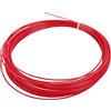 YUKOFE Corda da Tennis Esagonale Filo da Tennis Professionale in Poliestere Durevole ad Alte Prestazioni per Racchette da Tennis Lunghezza 12 m 39,4 Piedi Diametro 1,24 mm (Black)