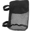 YARNOW Borsa per Palline da Tennis e Golf in Rete Traspirante Nero, Capacità 18 Palline, Materiale Oxford, Forma Rotonda, per Allenamento e Viaggi