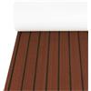 QAUUCP Eva Tappetino Antiscivolo per Barca Tappeto nautico EVA Schiuma Barca Pavimentazione autoadesiva in finto teak Copriletto Tappetino for yacht marino for camper 2400x450x6mm(Color4,2400X450X6MM)