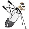 CVHfhjTG sacca da golf, Sacca da golf, sacca uomo, divisore a 5 vie e leggera, comoda accessibile(Black)