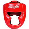 QSTDGVPW Casco Protettivo Imbottitura Antiurto Doppia Chiusura Avvolgente Comoda Applicabile a Pugilato Taekwondo Bambini Adulti, Rosso, S