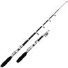 LOVSSU Canna da pesca telescopica in plastica in fibra di vetro 1.2m .5m .7m .9m 2.30 metri Retrattile Pole Spinning(Blue-1.2m)