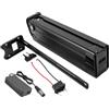 JHKJ Pacco Batteria al Litio 36V 48V Pieghevole con Batteria Integrata 8Ah 10Ah 12Ah 15Ah 17.5Ah Batterie di Ricambio per Bici elettrica con Caricabatterie,2 Pin 48v8ah