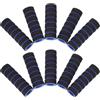 NUSITOU Coperture in Spugna Nere Set 10 Superficie Confortevole e Facile da Pulire per Attrezzi Fitness per Allenamento Addominali e Esercizi Gambe e Piedi