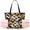 ZYJHYY Imagen De Pug - Borsa da yoga con stampa di carlino, da donna, con tappetino da yoga, borsa da trasporto per allenamento pilates