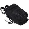 Luxshiny Zaino Multifunzione Nero, Capiente, in Poliestere Oxford PVC