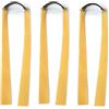Generic 3 x Cinghie Piatte di Ricambio per Fionda 1,5 mm Lattice Naturale Gomma per Catapulta