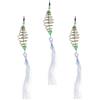 PLAFOPE Rete da Pesca 3 Pezzi Nylon Resistente con Rete Adesiva, Strumenti per Pesca Outdoor e Pescatori