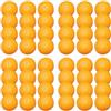 USHOBE Palline Tennis Tavolo Elastiche 60 Pezzi Gialle in Plastica con Foro per Macchina Allenamento Adatte a Sessioni di Pratica