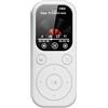 WUUISDNX I Migliori Lettori Mp3 Lettore Musicale Portatile Mp3 Lettore Musicale Portatile con Batteria a Lunga Durata Facile da Indossare, Resistente e, Bianco
