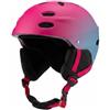 AsrMyjcx Casco Protettivo Guo Resistente per Uso Adulto con Imbottitura Regolabile E Ventilazione Avanzata per Snowboard Adatto per Slalom Slope Montagna Sport Invernali, Viola Sfumato, M【55-58CM】