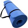 ATEUXOL Tappetino Palestra Tappetino yoga orizzontale Eidth 183 * 61 1 cm for esercizi multifunzionale in tinta unita Super Rebound Soft(GRAY)