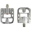 London Craftwork Pedali pieghevoli rapidi in alluminio per BROMPTON Dahon Tern Birdy (argento)