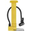 WEOKDFHA Accessori for ciclismo, pompa for bicicletta da pavimento manuale con valvola Schrader, gonfiatore for pneumatici, 80 PSI(Black)